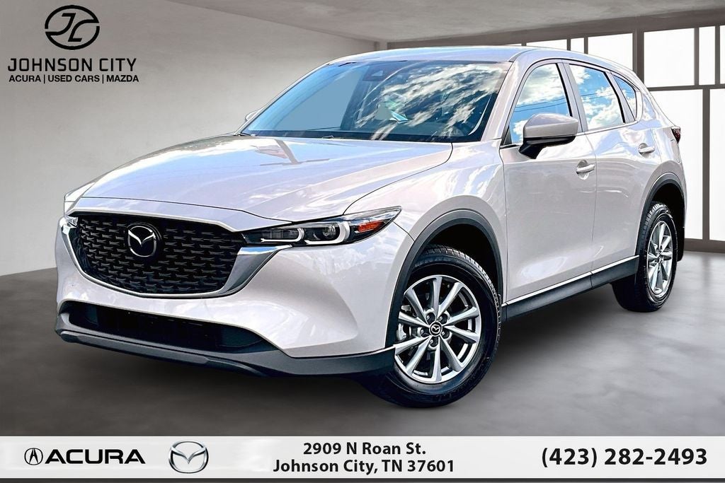 2025 Mazda Mazda CX-5 2.5 S in Platinum Quartz Metallic — front three-quarter view